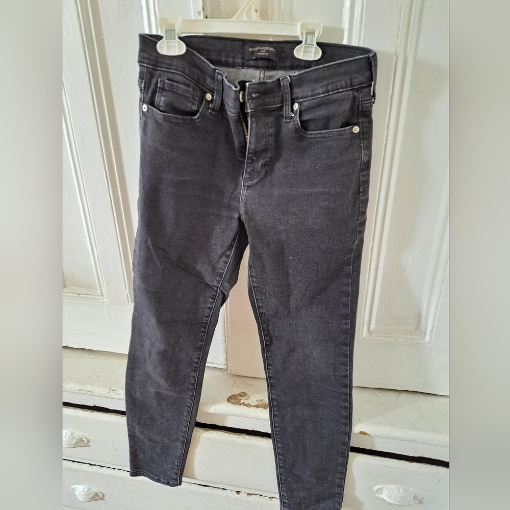 Banana Republic Dark Gray Skinny Jeans